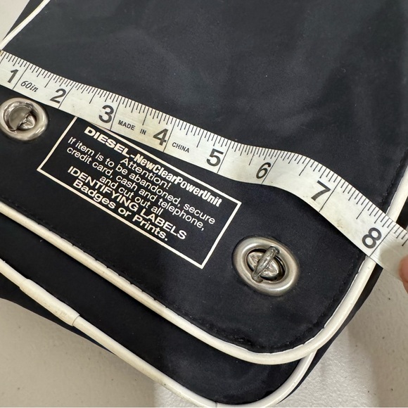 DIESEL VINTAGE Y2K FLAP LIGHTWEIGHT BACKPACK - Picture 6 of 7